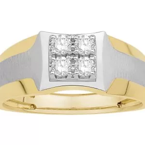 Men Traditional Diamond Engagement Ring WM0181