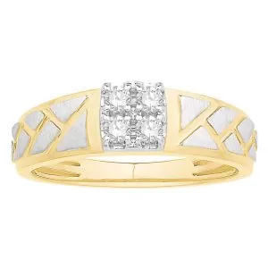 Men Traditional Diamond Engagement Ring WM0334