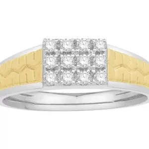 Men Traditional Diamond Engagement Ring WM0353