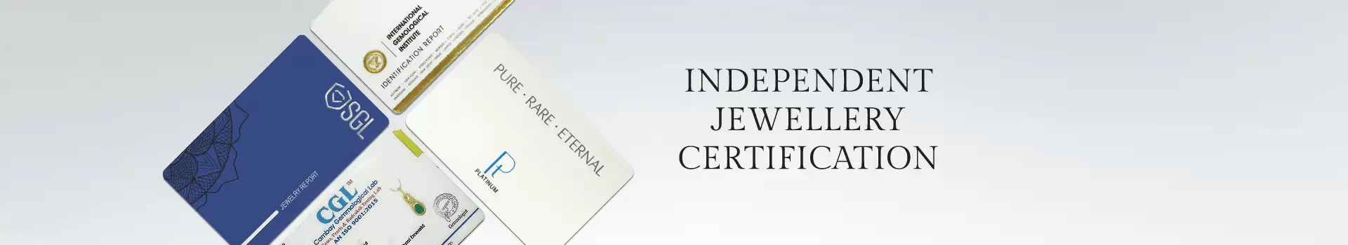 only certified jewellery