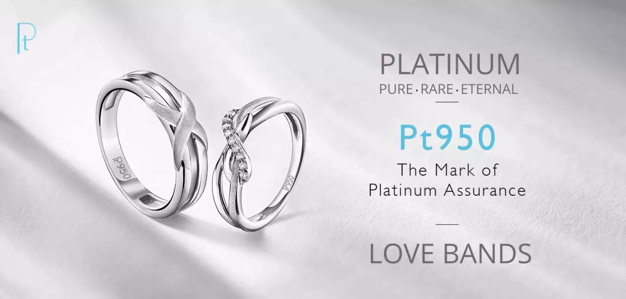 platinum love bands for couples